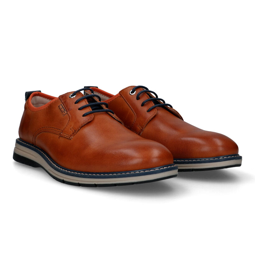 Pikolinos Canet Cognac Veterschoenen voor heren (339798) - geschikt voor steunzolen
