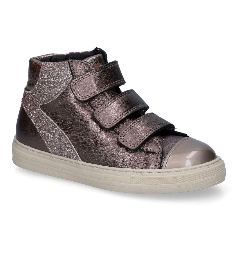 Little David Pamela Bronzen Bottines voor meisjes (316185) - geschikt voor steunzolen