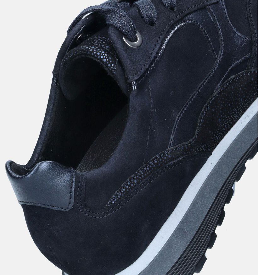 Gabor OptiFit Baskets en Bleu pour femmes (344796) - pour semelles orthopédiques