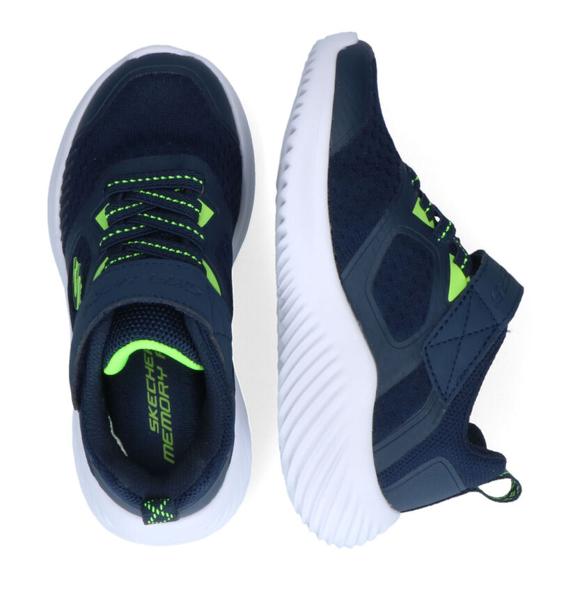 Skechers Blauwe Sneakers voor jongens (310616)