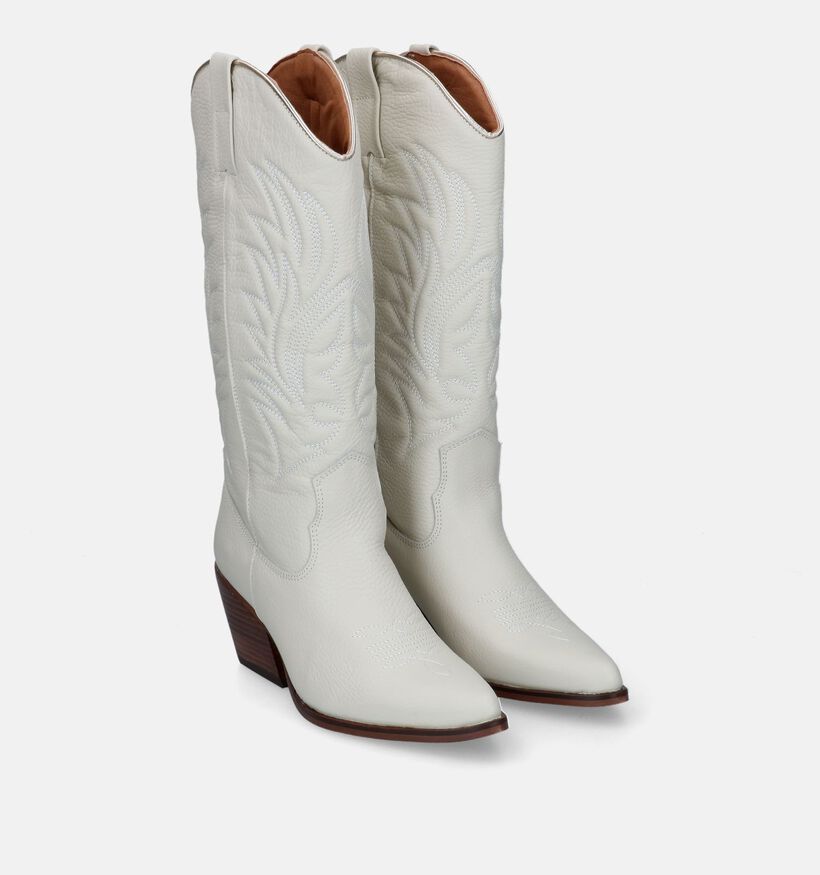 Shoecolate Witte Cowboy Boots voor dames (325141)