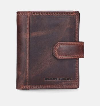 Porte-carte marron