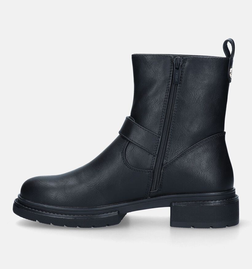 Mexx Mirthe Bottes de motard en Noir pour femmes (328111) - pour semelles orthopédiques