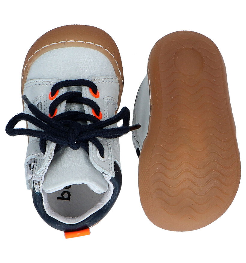 Bellamy Steve Grijze Babyschoentjes in leer (292074)