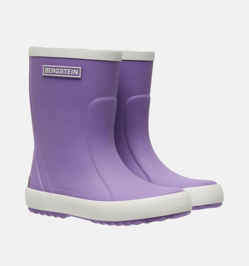 Bergstein Classic Paarse Regenlaarzen voor meisjes (373237) - geschikt voor steunzolen