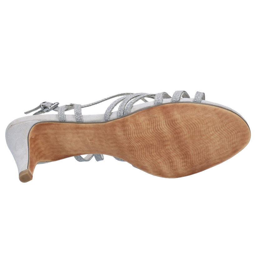 Marco Tozzi Zwarte Sandalen in stof (270693)