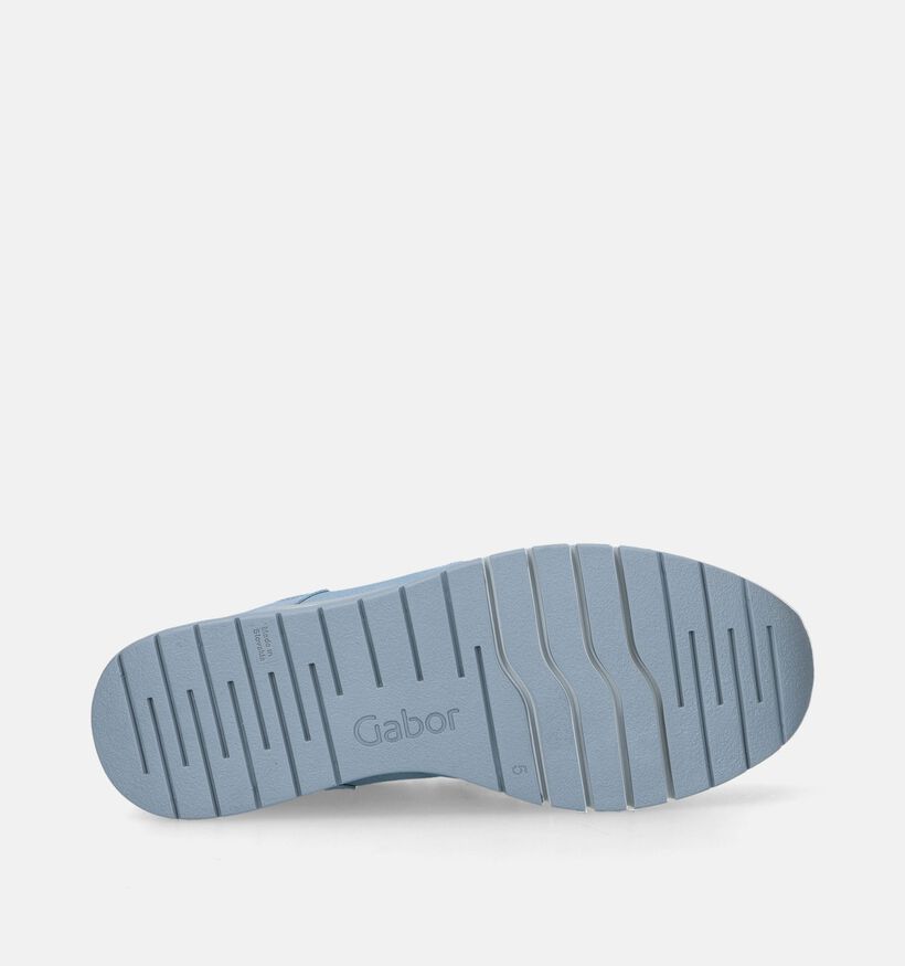 Gabor OptiFit Blauwe Sneakers voor dames (336882) - geschikt voor steunzolen