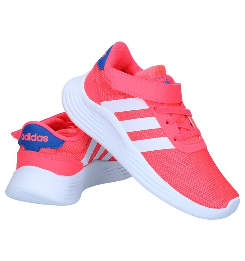 adidas Lite Racer 2.0 Roze Sneakers in kunstleer (293302)