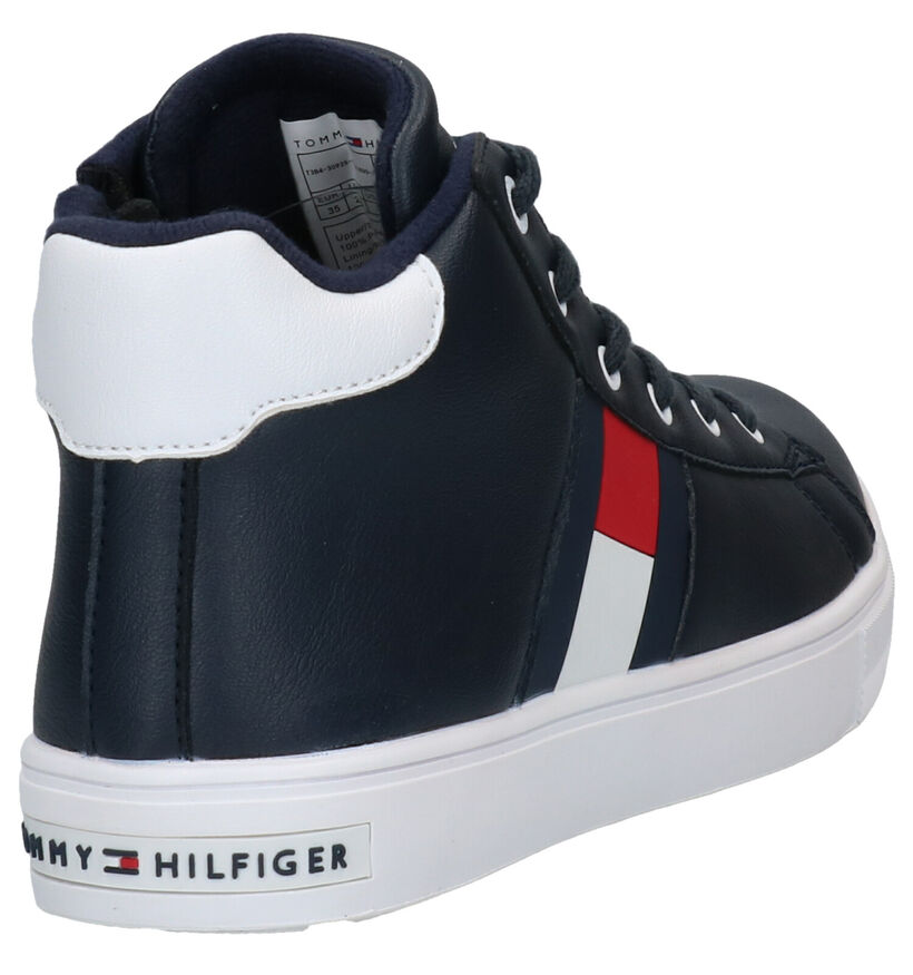 Tommy Hilfiger Blauwe Sneakers in kunstleer (279904)