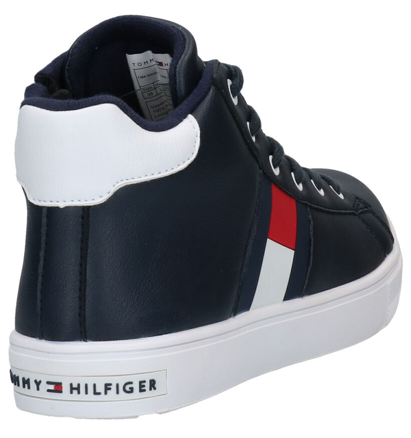 Tommy Hilfiger Baskets en Bleu en simili cuir (279904)