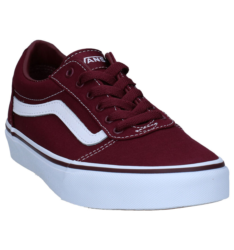 Vans Ward Zwarte Sneakers voor meisjes (343930)