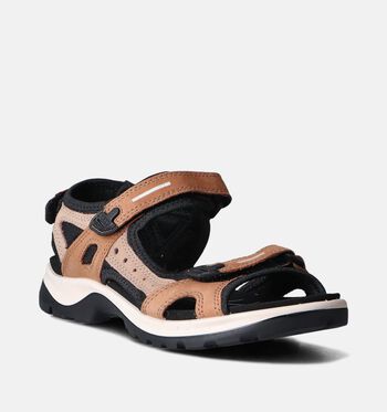 ECCO Offroad Sandalen Cognac