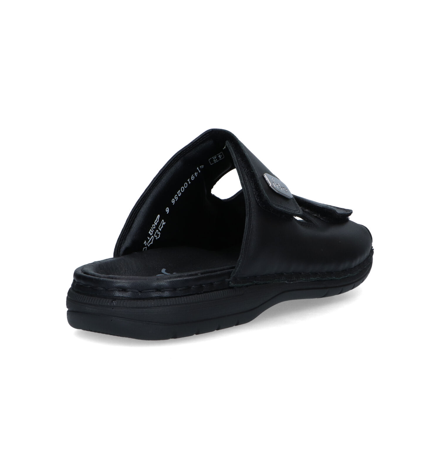 Rieker Zwarte Slippers Heren Slippers Online op TORFS.BE