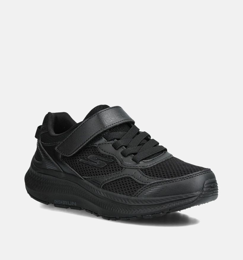 Skechers Go Run Baskets basses en Noir pour filles, garçons (360963)