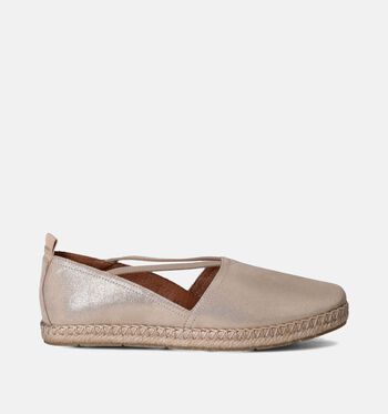 Espadrilles goud