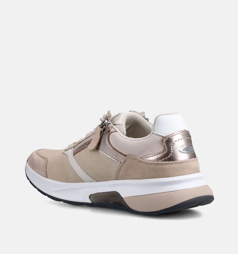 Gabor Rollingsoft Roze Casual Sneakers voor dames (369443) - geschikt voor steunzolen