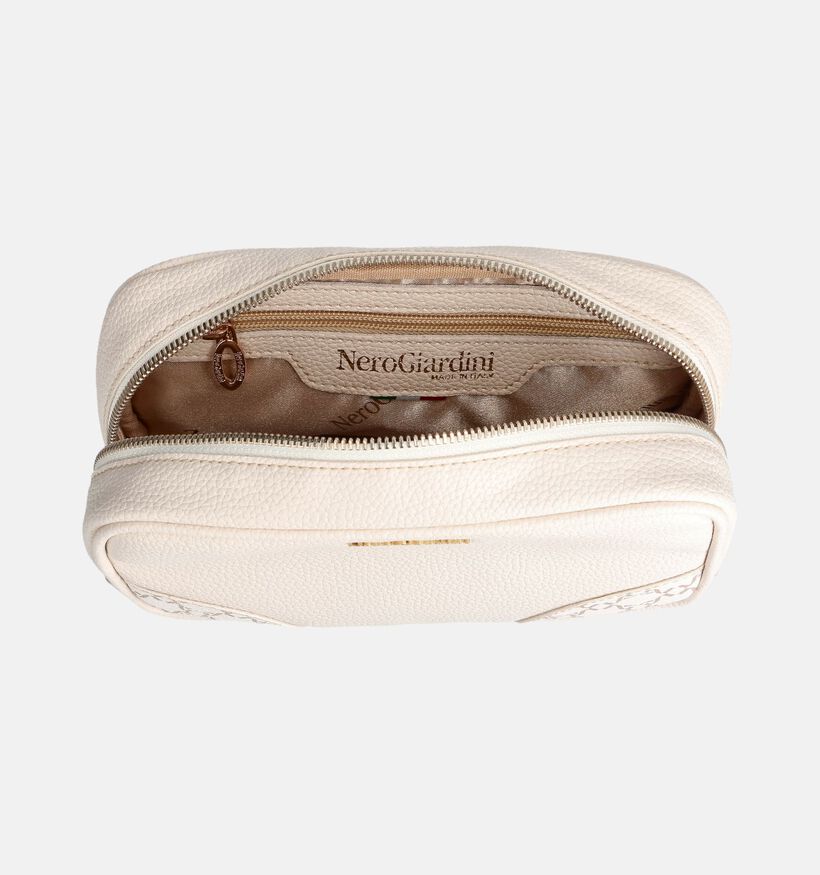 NeroGiardini Sac port&eacute; crois&eacute; en Ecru pour femmes (370618)