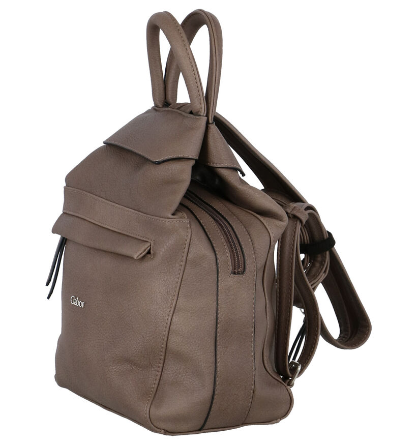 Gabor Mina Sac à dos en Taupe en simili cuir (257544)