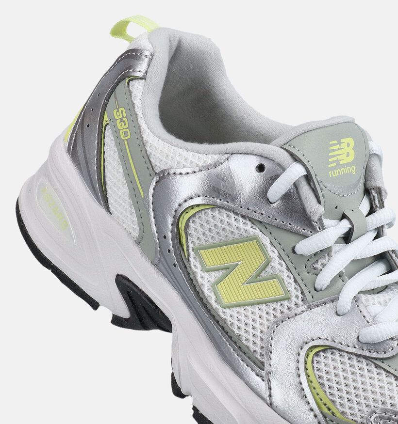 New Balance 530 Zilveren Sneakers voor meisjes (375224) - geschikt voor steunzolen