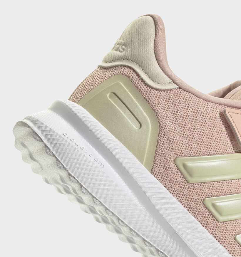 Adidas Baskets basses en Rose pour filles (372655) - pour semelles orthop&eacute;diques