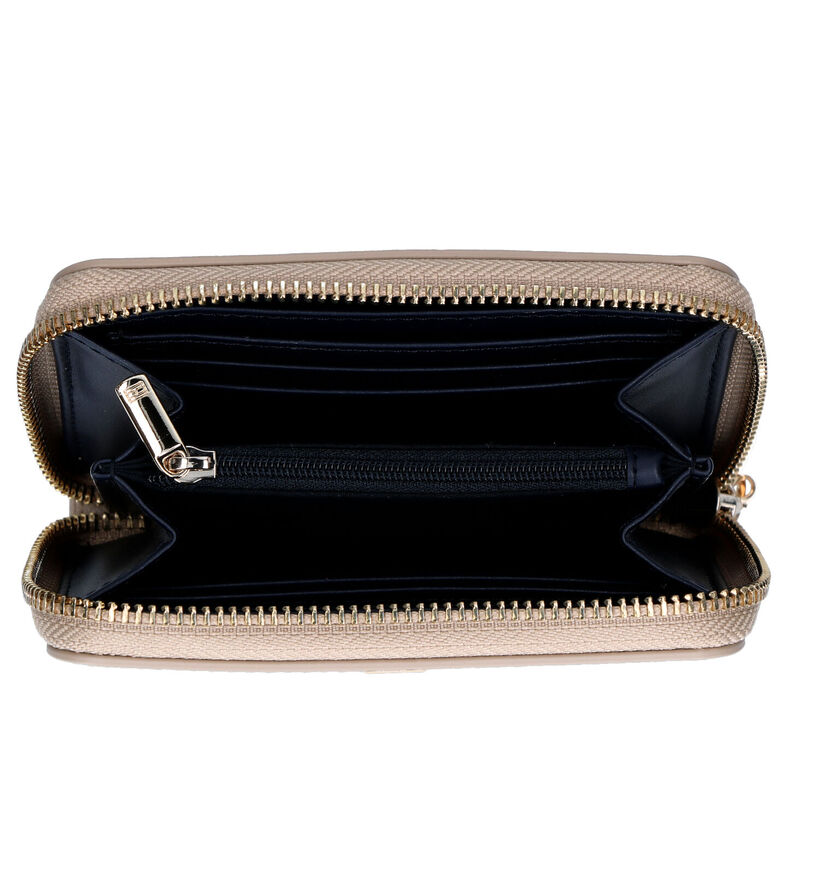 Tommy Hilfiger Chic Porte-monnaie zippé en Beige pour femmes (327739)