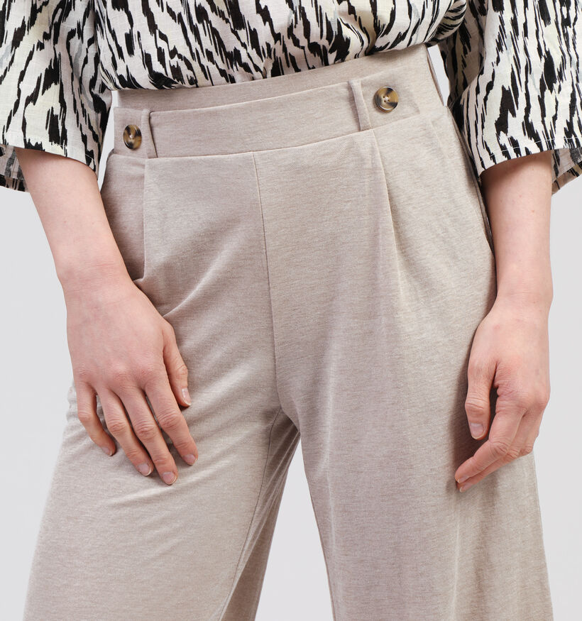 JDY Birdie Geggo Pantalon large en Beige L32 pour femmes (353277)
