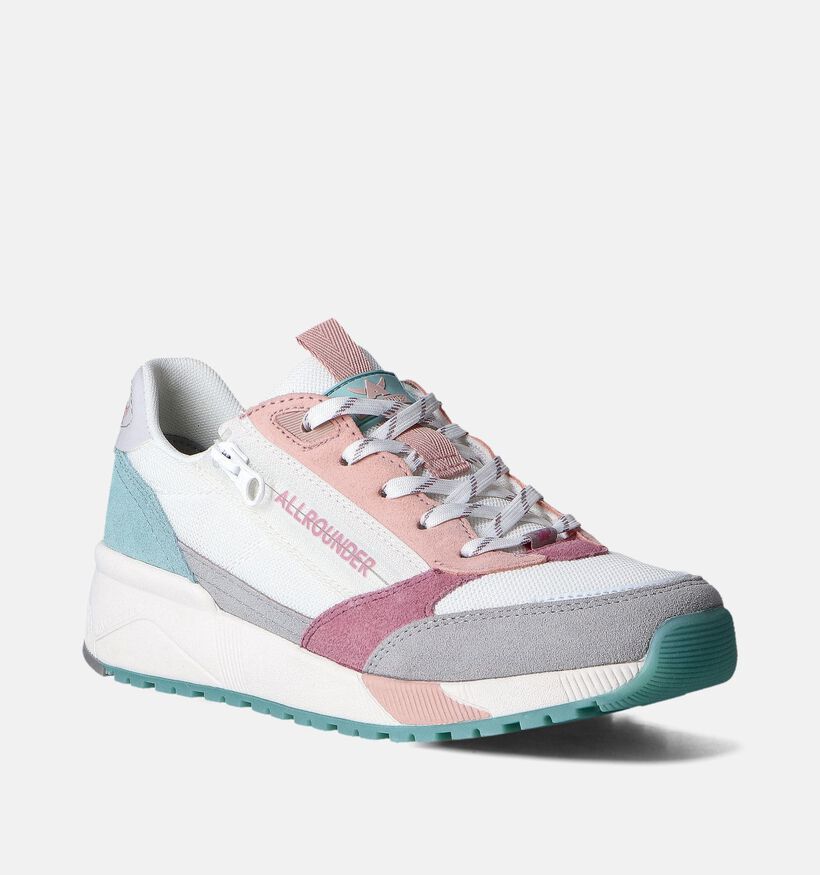 Allrounder Venice Sneakers Wit/Lichtgrijs voor dames (354257) - geschikt voor steunzolen