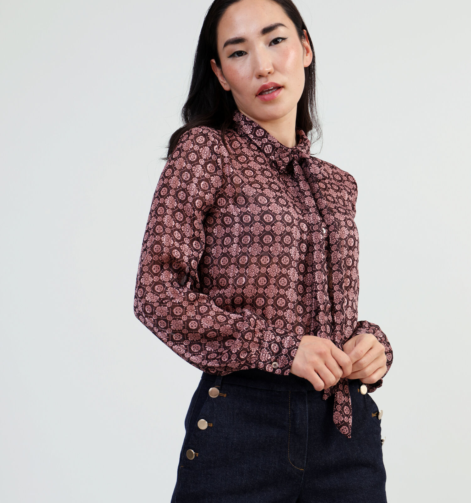 Guess Bordeaux Blouse Dames Blouses Online op TORFS.BE