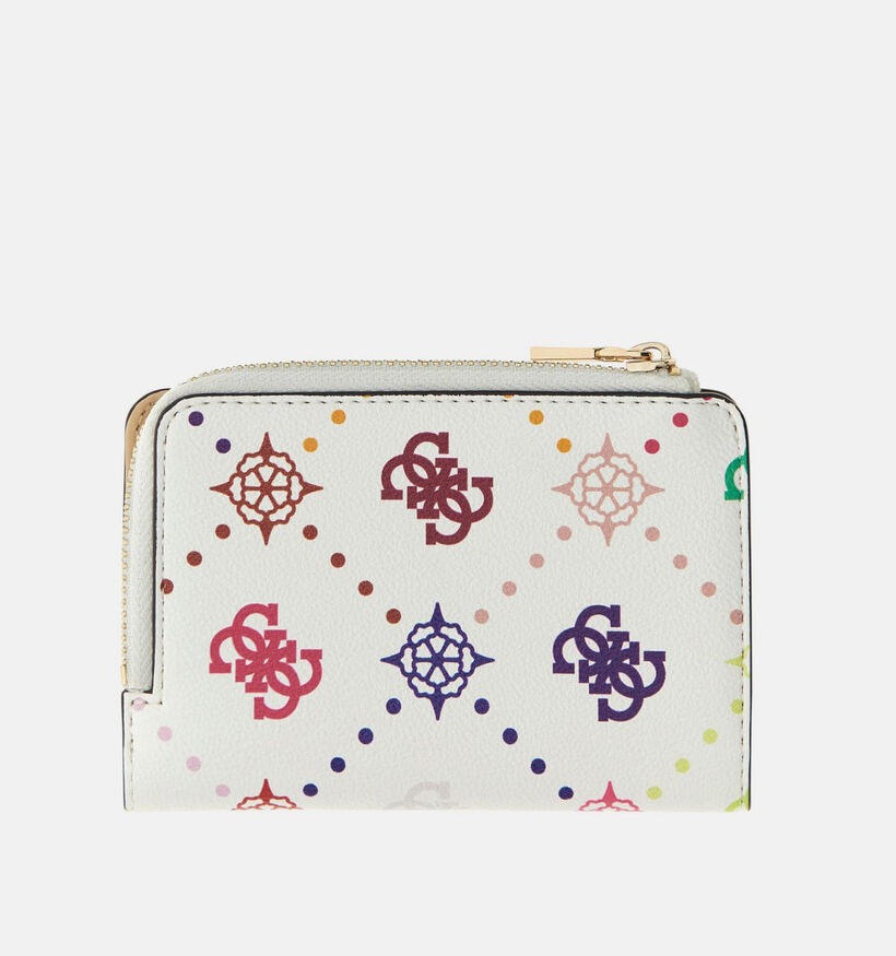 Guess Multi Logo Witte Portemonnee voor dames (372401)