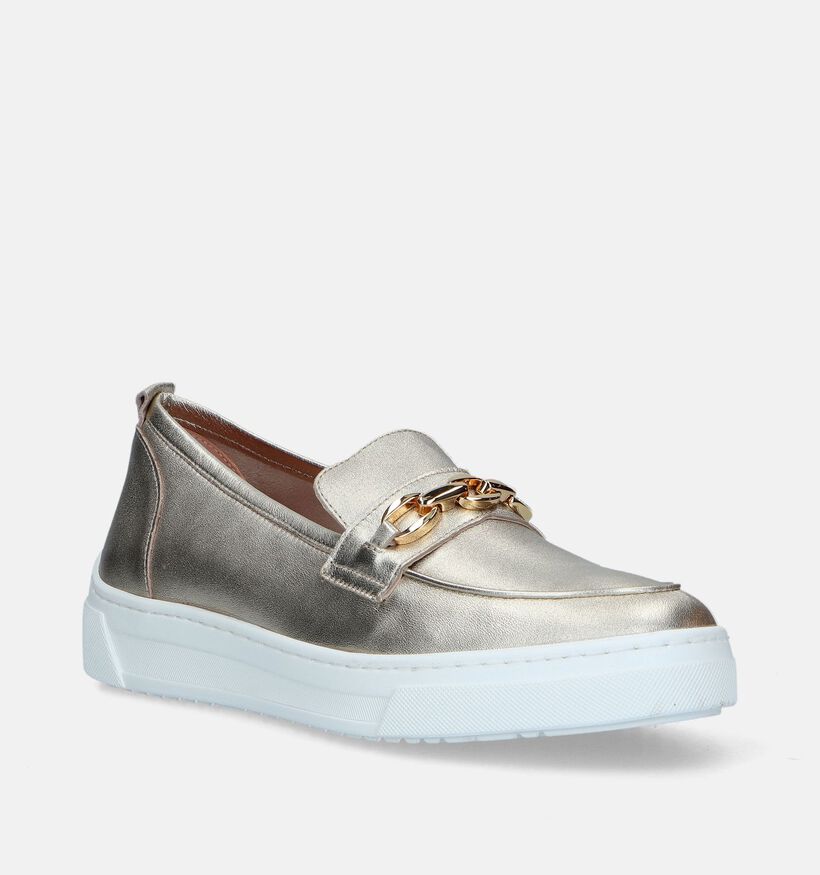 Unisa Finday_Mec Chaussures sans lacets en Rose Or pour femmes (341155) - pour semelles orthopédiques