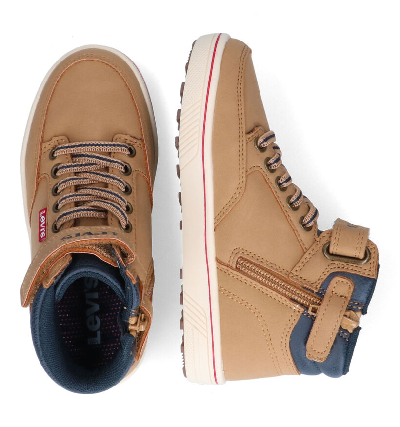 Levi's Houston camel Bottines in kunstleer (313800)
