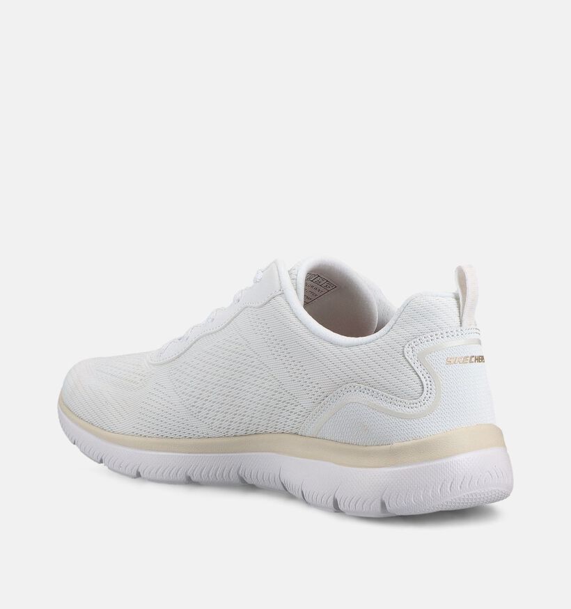 Skechers Summits Quiet Dream Baskets en Blanc pour femmes (367837) - pour semelles orthop&eacute;diques
