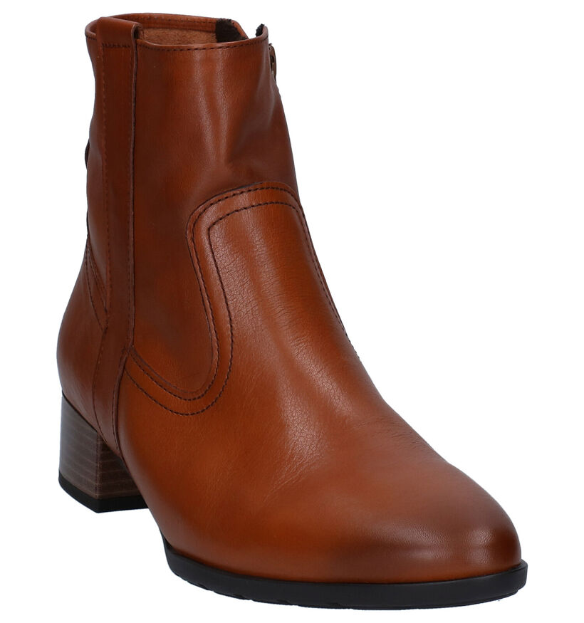 Gabor comfort Cognac Enkellaarzen in leer (282417)