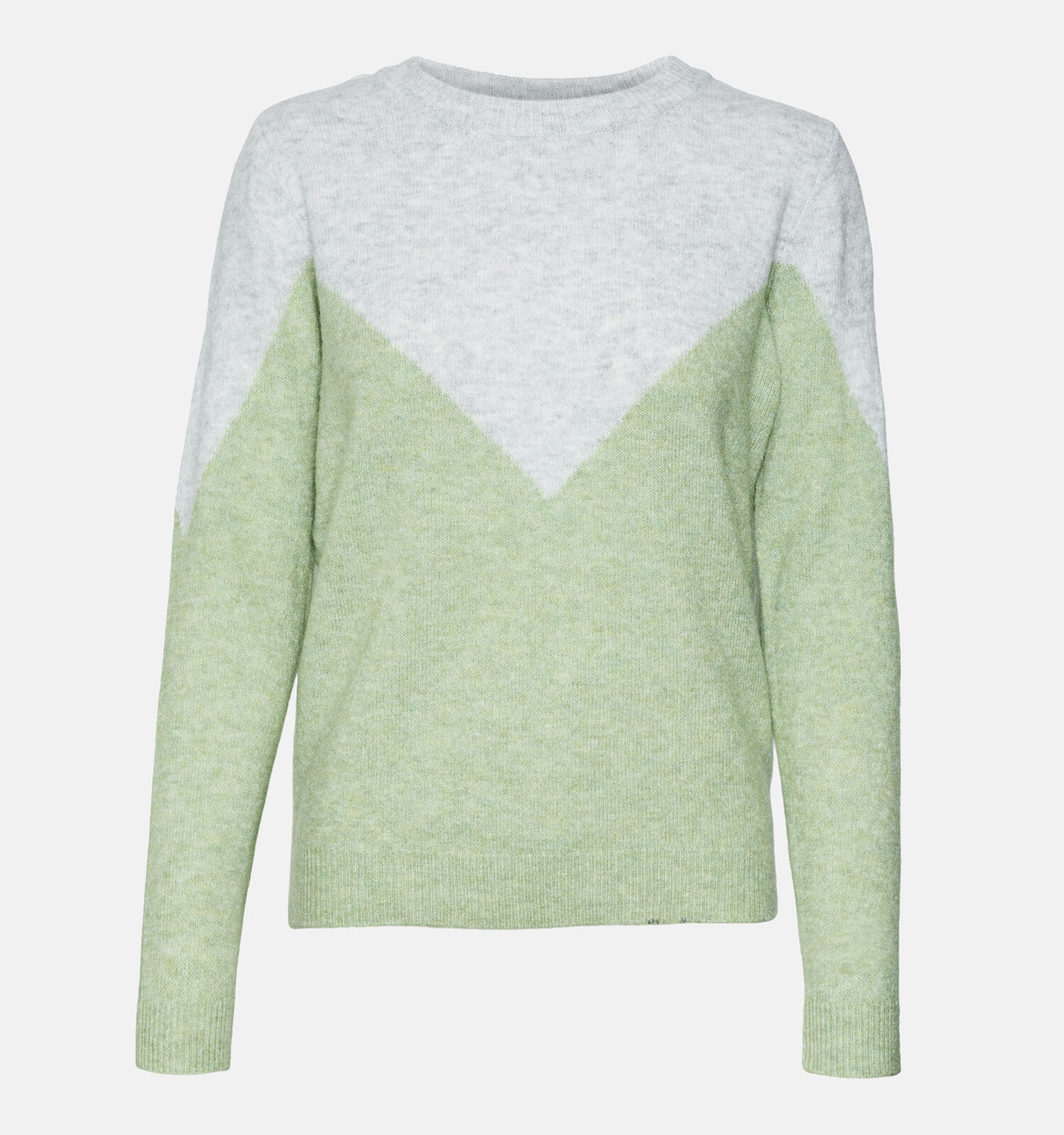 Vero Moda Plaza Grijze Gebreide trui Dames Truien Online op TORFS.BE