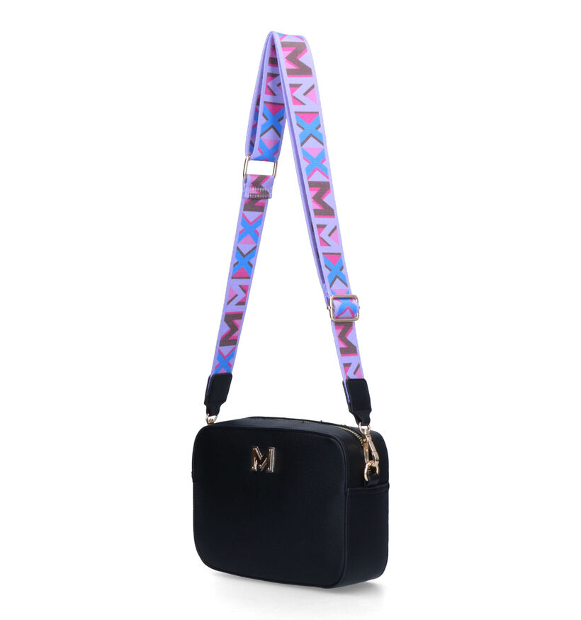 Mexx Zwarte Crossbody Tas in kunstleer (327781)