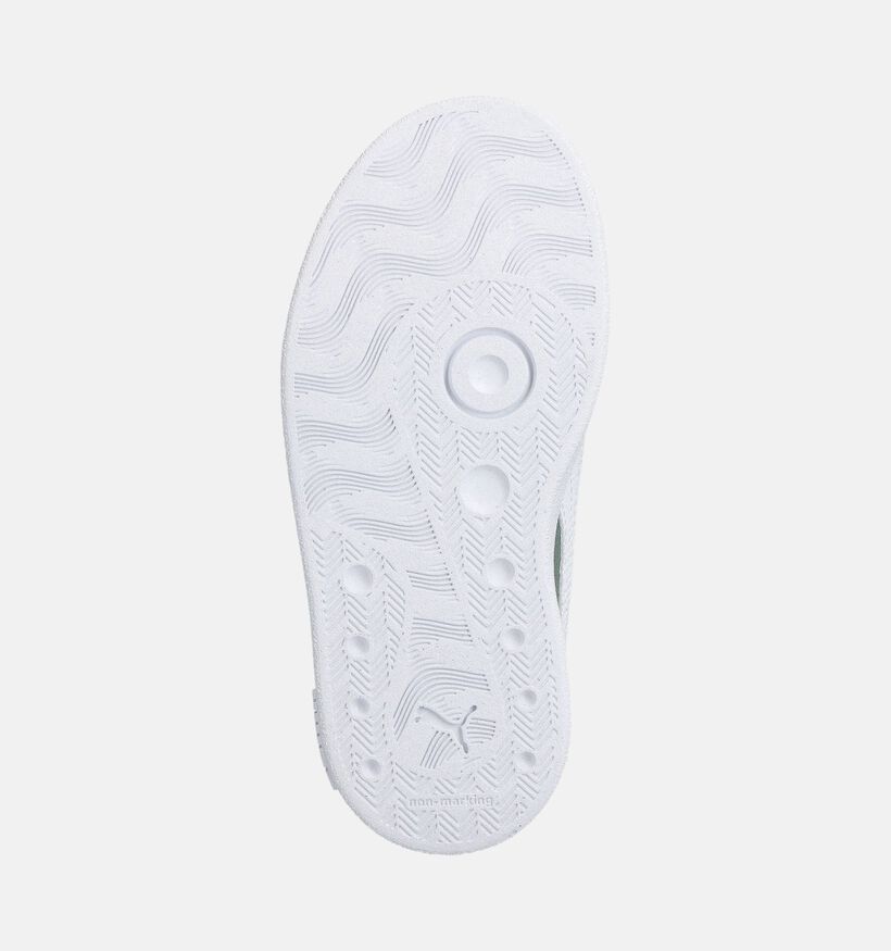 Puma Club II Groene Sneakers voor jongens, meisjes (359178) - geschikt voor steunzolen