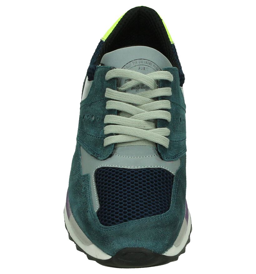 P448 Sneakers basses  (Bleu), , pdp