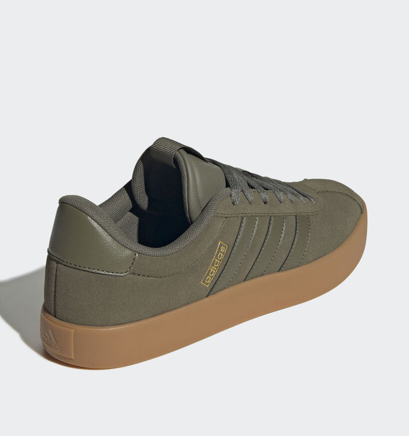 adidas VL Court 3.0 Kaki Groene Sneaker voor heren (359500) - geschikt voor steunzolen