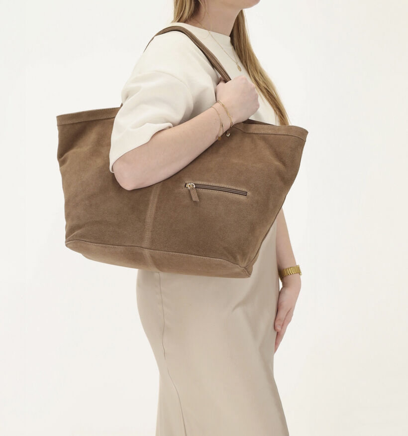 Charm London Sevilla Sac &agrave; bandouli&egrave;re en Brun pour femmes (374820)