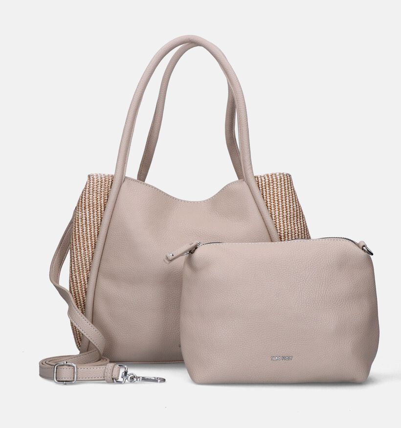 Suri Frey Jamy Beige Handtas met riem voor dames (342239)