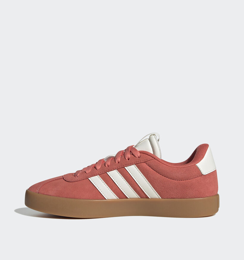 adidas VL Court 3.0 Rode Sneakers voor dames (349994)