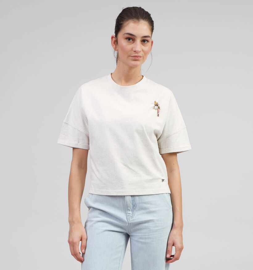 Orfeo Clara T-shirt en Écru pour femmes (358540)
