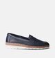 Hush Puppies Blauwe Instappers voor dames (357583) - geschikt voor steunzolen