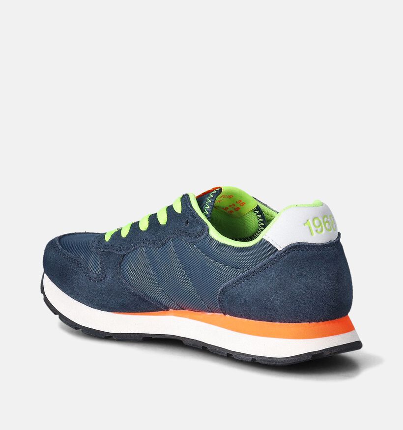 Sun68 Tom Fluo Sneakers Blauw voor jongens, meisjes (352441)