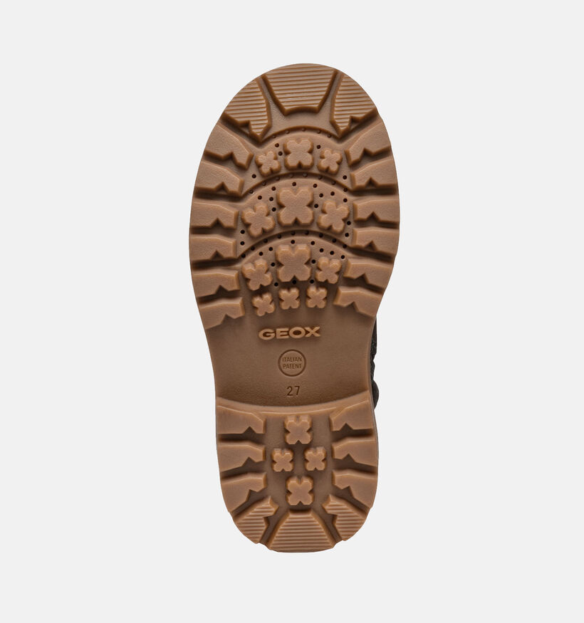 Geox Shaylax Bruine Bottines voor jongens (344554) - geschikt voor steunzolen