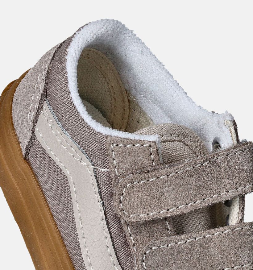 Vans Old Skool V Taupe Baby sneakers voor jongens, meisjes (361464)