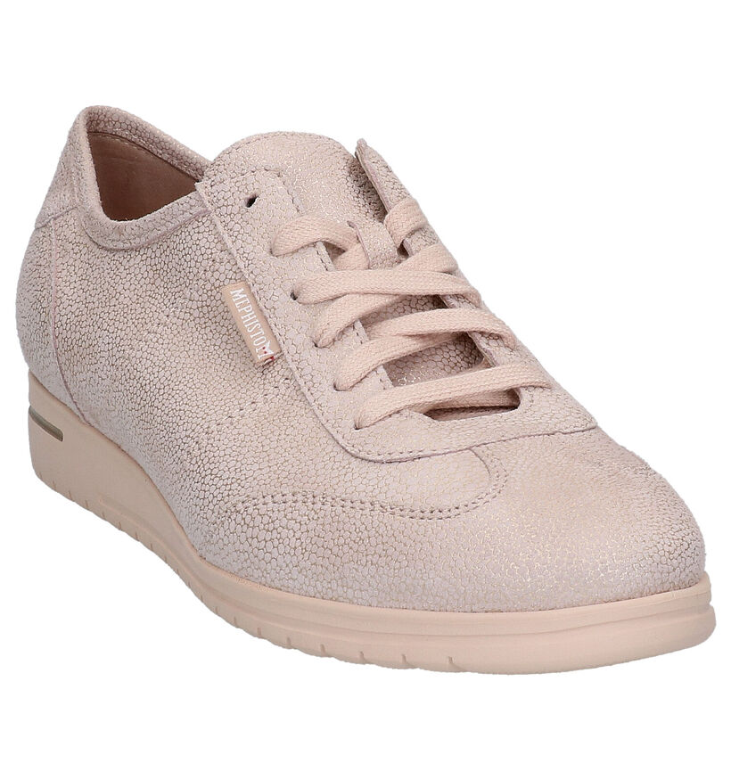 Mephisto Jorie Chaussures à lacets en Rose en daim (271961)