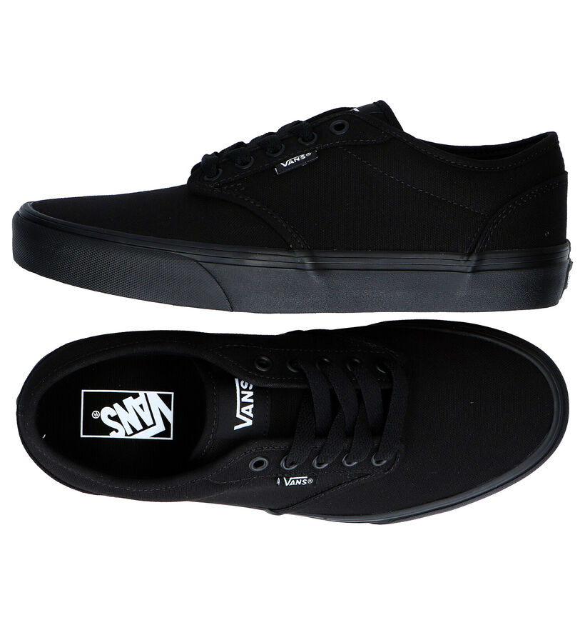 Vans Atwood Zwarte Skate sneakers voor heren (337024)