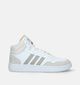 adidas Hoops 3.0 Mid Baskets en Blanc pour hommes (334734)