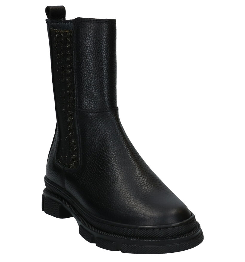 Little David Jantine Zwarte Chelsea Boots voor meisjes (298575) - geschikt voor steunzolen